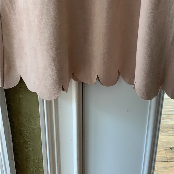 Moon Collection micro suede dusty pink dress small - Picture 3 of 4